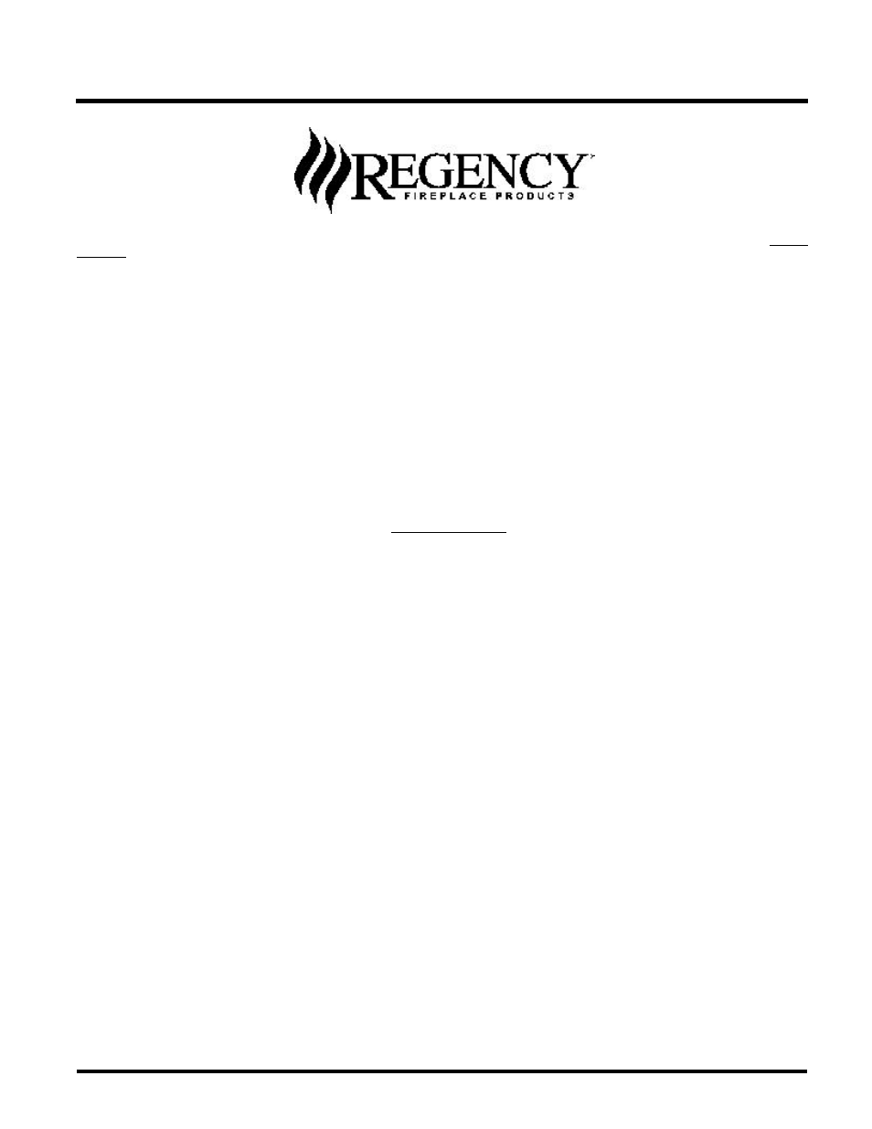 Warranty | Regency ULTIMATE U38-LP User Manual | Page 23 / 24