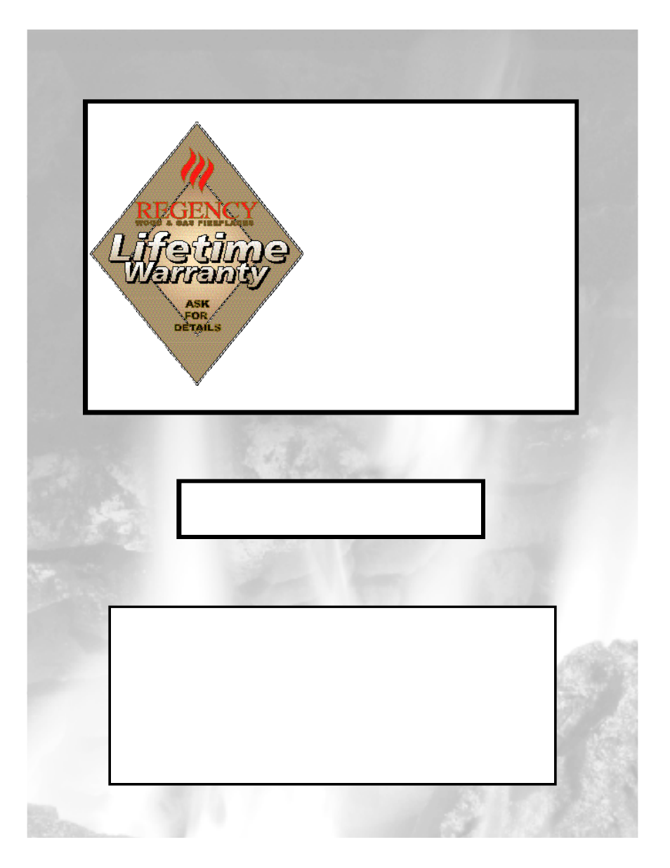 Regency ULTIMATE U38-LP User Manual | Page 24 / 24