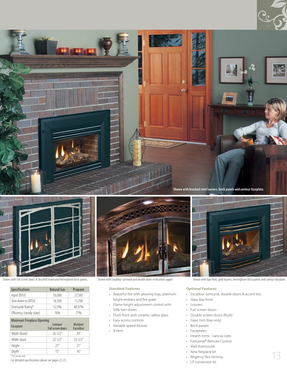 Regency Gas Insert L234 User Manual | Page 13 / 24
