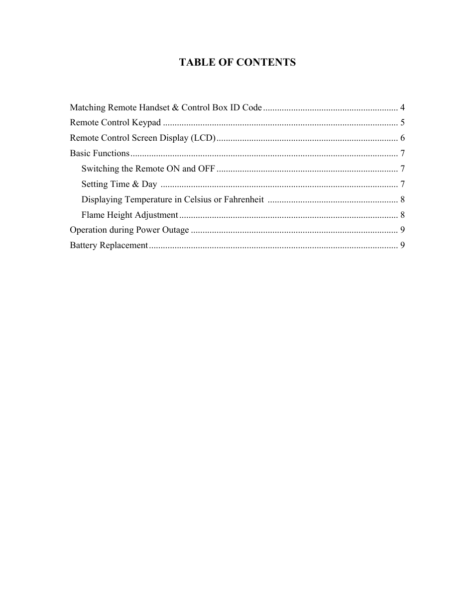 Regency FireWizard User Manual | Page 3 / 12
