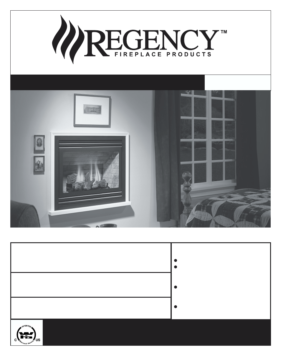 Regency P33R-LP2 User Manual | 40 pages