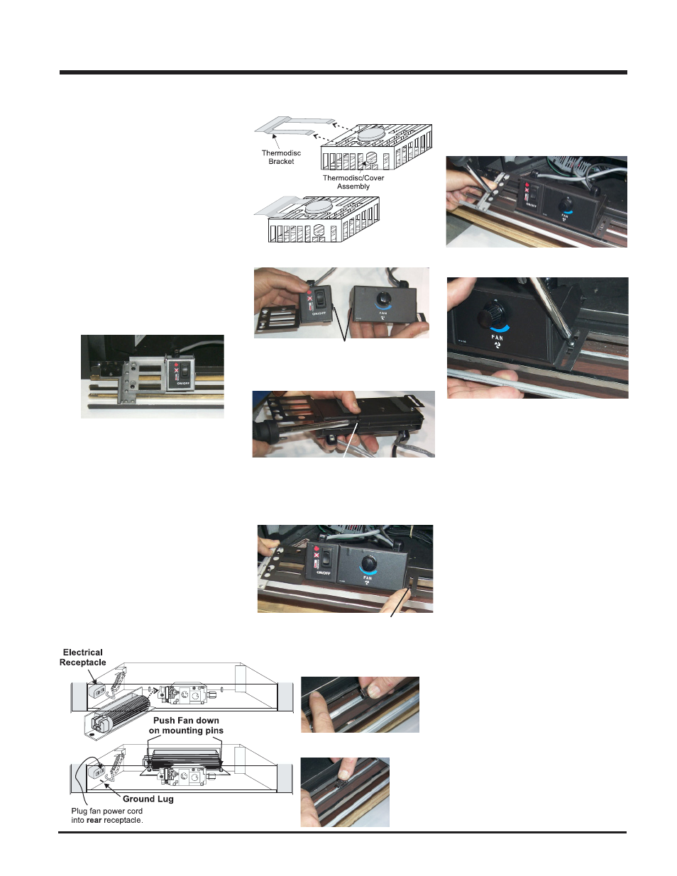 Installation, Installing the optional fan | Regency P33R-LP2 User Manual | Page 27 / 40