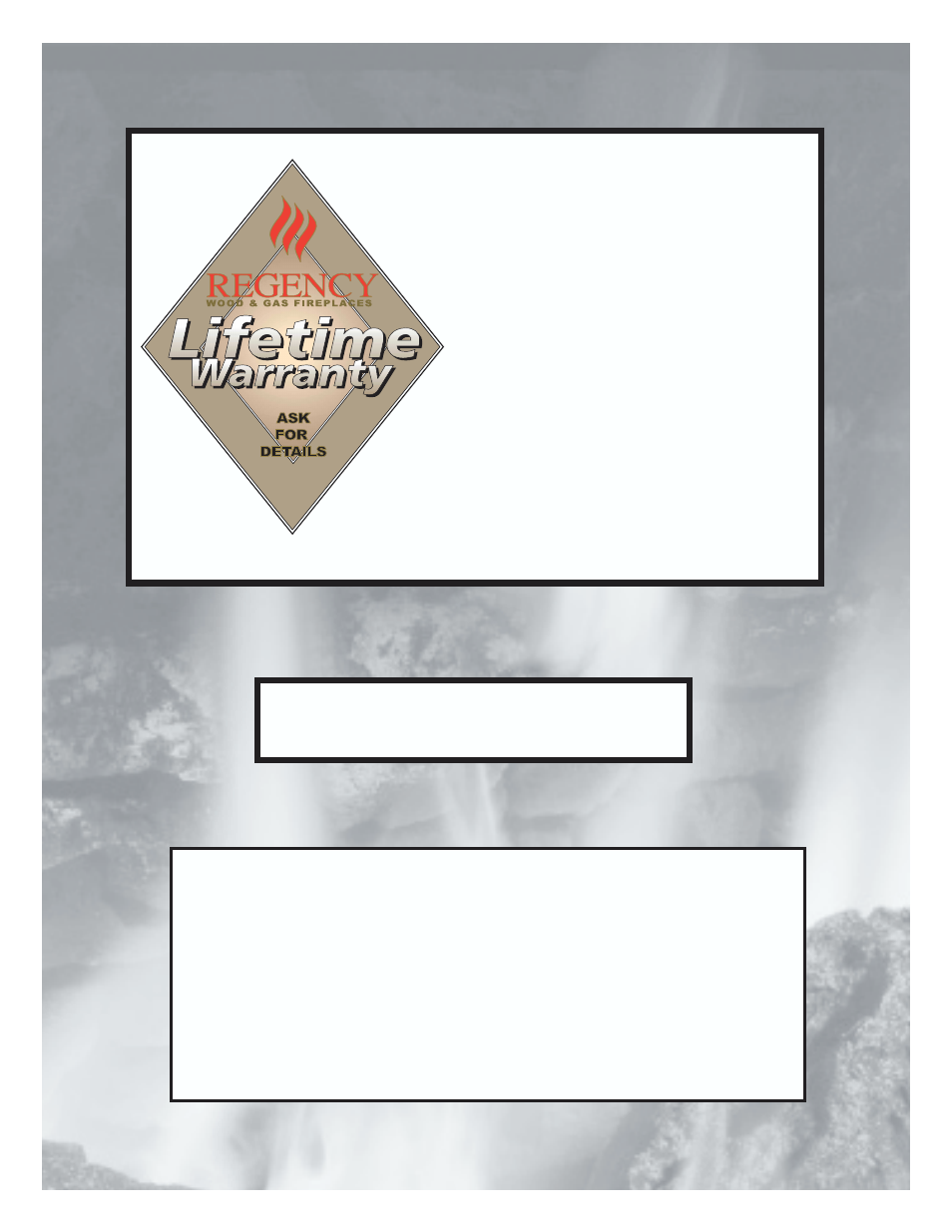 Regency P33R-LP2 User Manual | Page 40 / 40