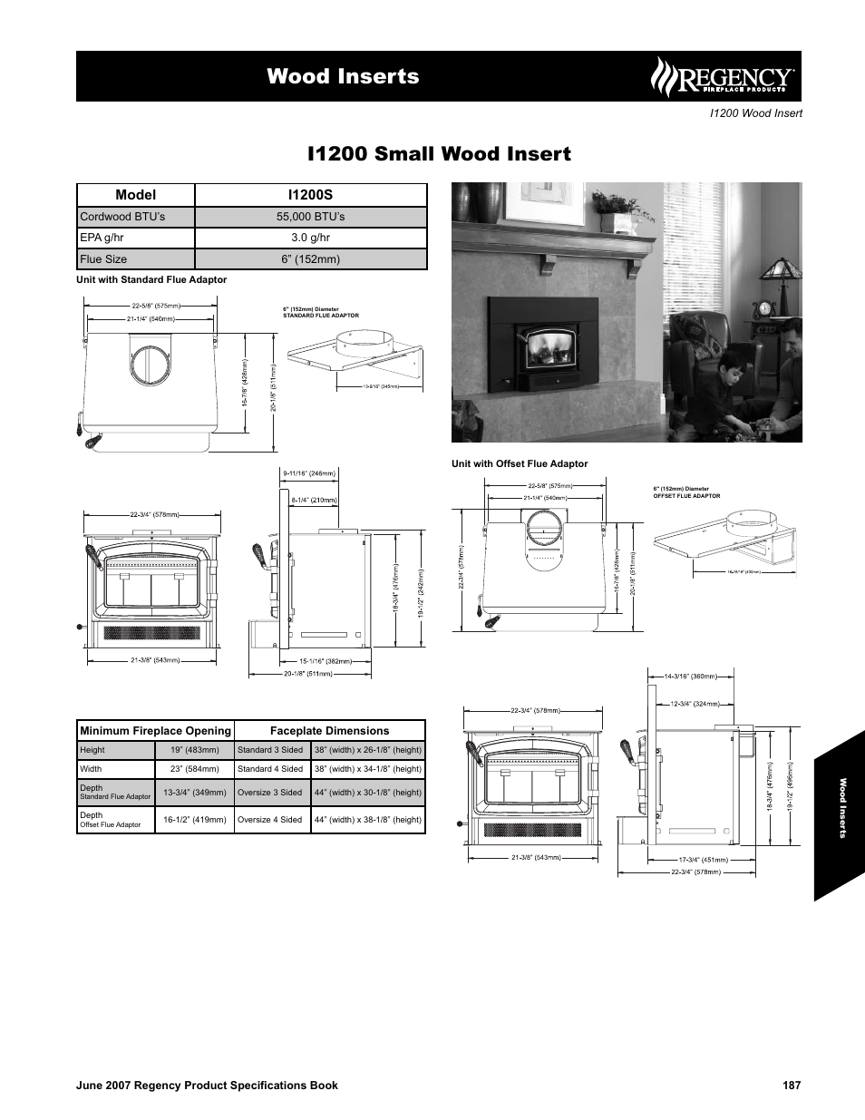 Regency I1200 User Manual | 2 pages