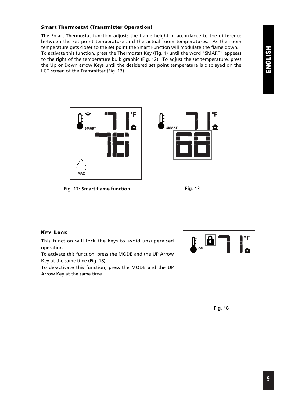 9english | Regency Proflame GTM 9.957.03605 User Manual | Page 9 / 12