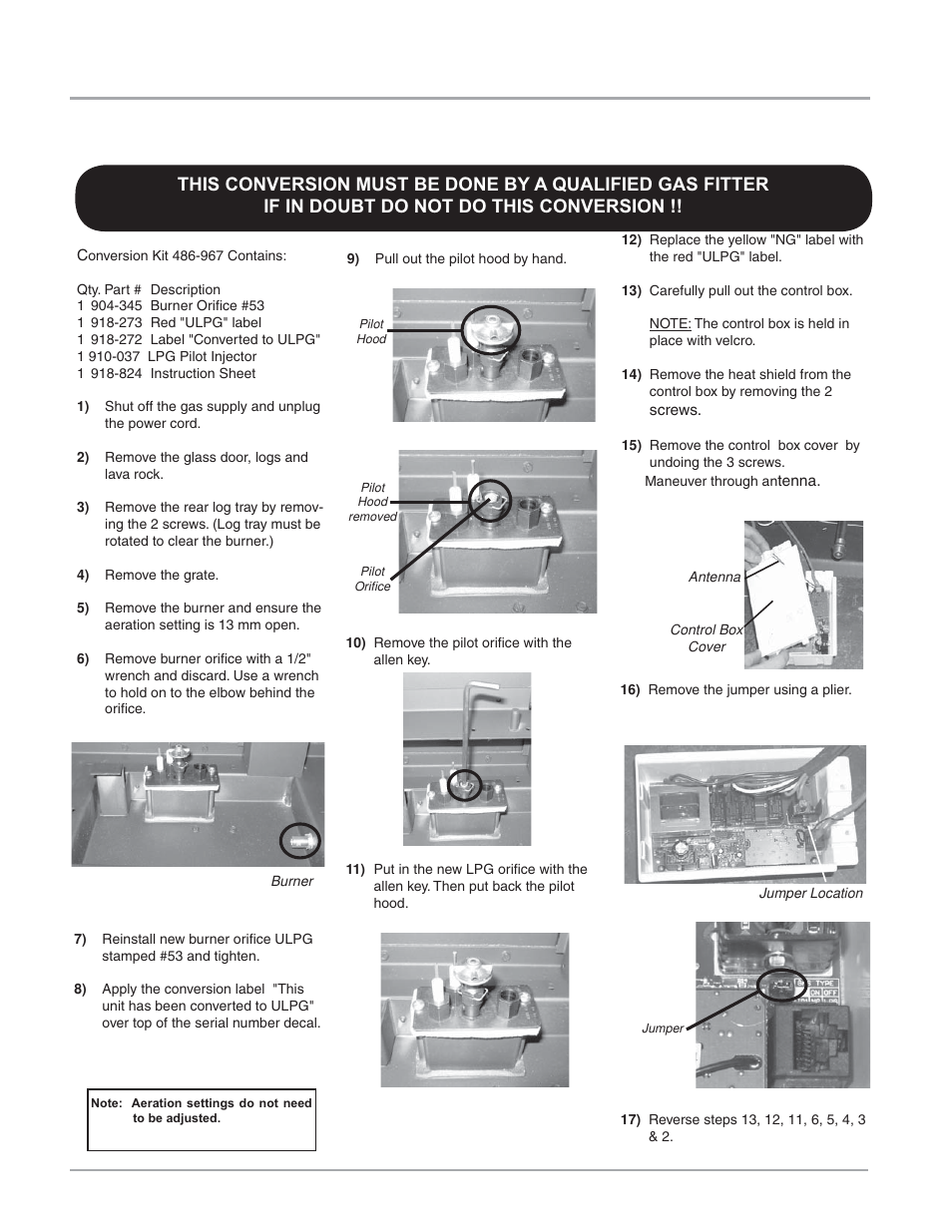 Installation | Regency IG34-LPG User Manual | Page 12 / 32