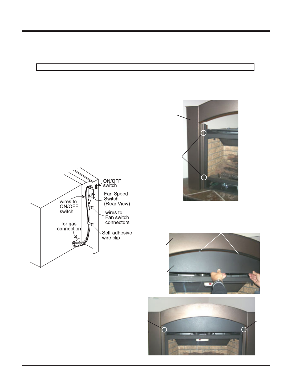 Installation, The kensington front installation | Regency U32-NG3 User Manual | Page 18 / 36