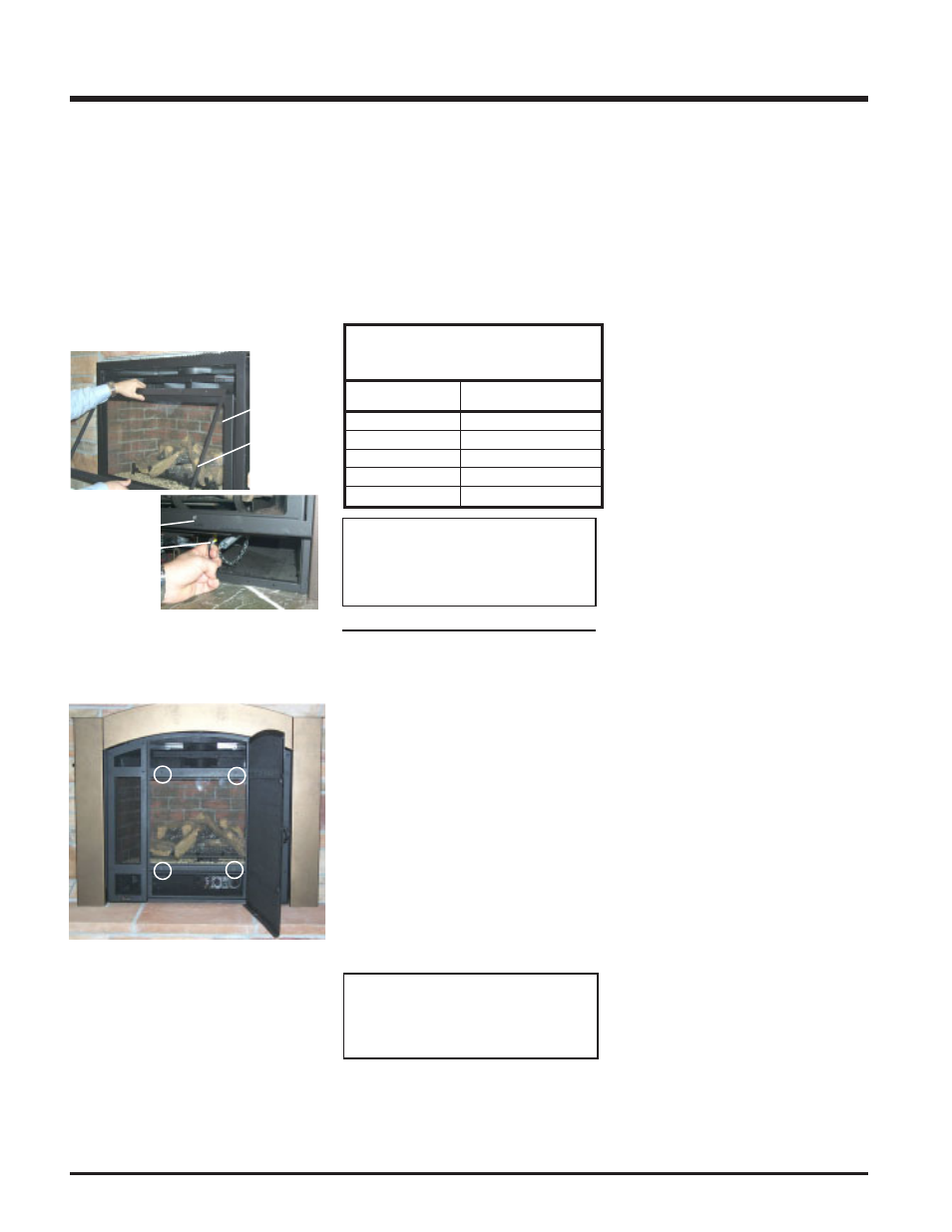 Installation, Optional remote control, Final check | Optional wall thermostat, The kensington 3-panel door installation | Regency U32-NG3 User Manual | Page 20 / 36