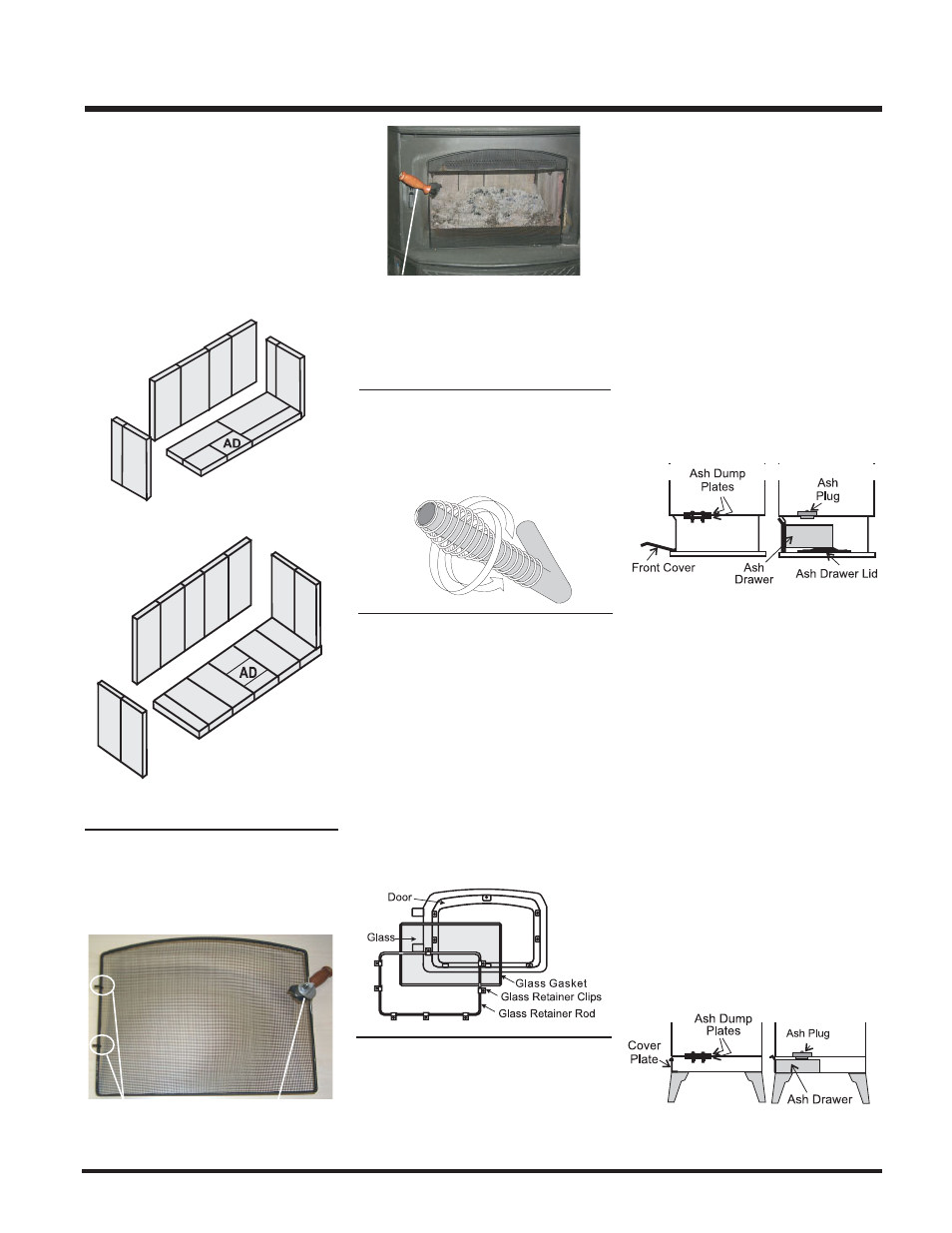 Installation, Optional accessories, Door handle | Glass installation, Brick installation, Screen door | Regency S3100L User Manual | Page 17 / 28