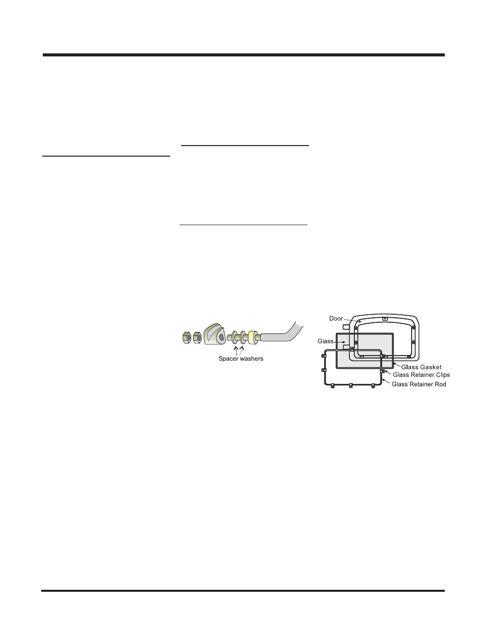 Maintenance, Creosote, Latch adjustment | Glass maintenance, Door gasket, Maintenance of gold-plated doors | Regency S3100L User Manual | Page 21 / 28
