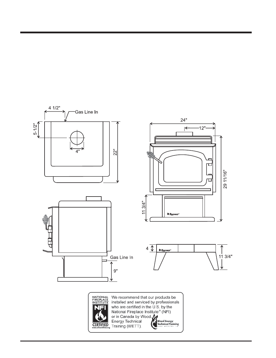 Regency C33-LP2 User Manual | Page 2 / 24