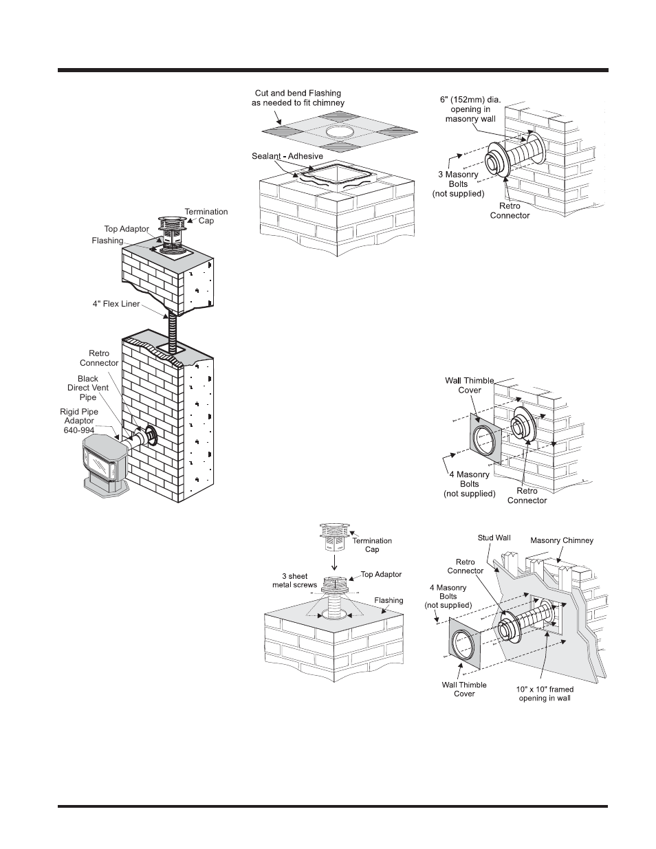 Installation | Regency U37-LP PROPANE User Manual | Page 15 / 32