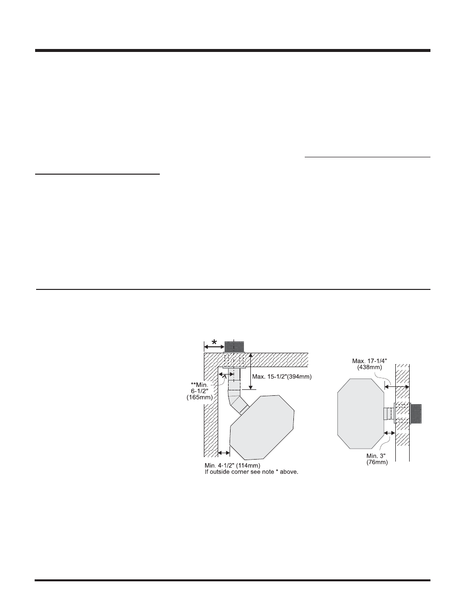 Installation, Planning your venting installation, Venting installation precautions | Safety precautions for the installer, Important | Regency U37-LP PROPANE User Manual | Page 8 / 32