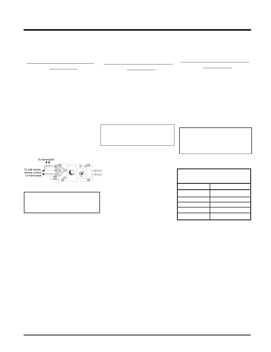 Installation, Option 3: wall thermostat, Option 1: remote control option 2: wall switch | Regency P48-1 User Manual | Page 31 / 48