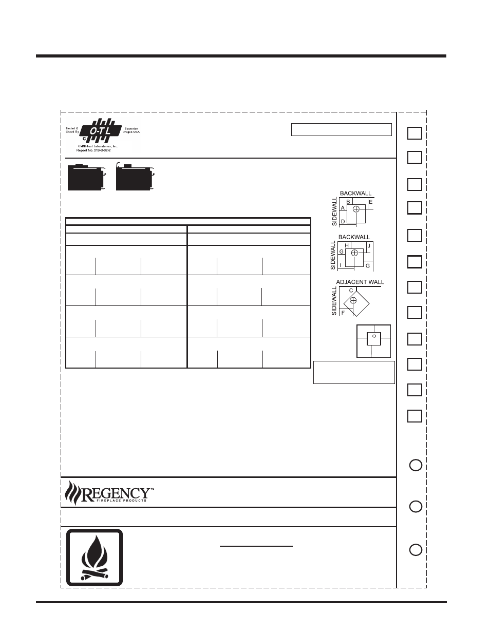 Caution, Safety label, Da te of manuf acture | Do not remove this label 244, United states environmental protection agency, Jan feb mar apr may jun jul aug sept oct nov dec | Regency FREESTANDING WOODSTOVE2 F2400M User Manual | Page 4 / 28