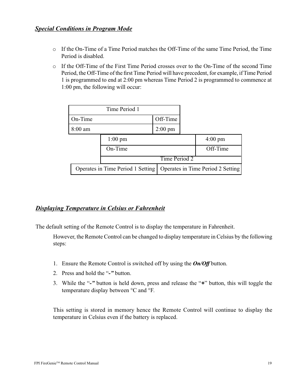 Regency FireGenie User Manual | Page 19 / 24