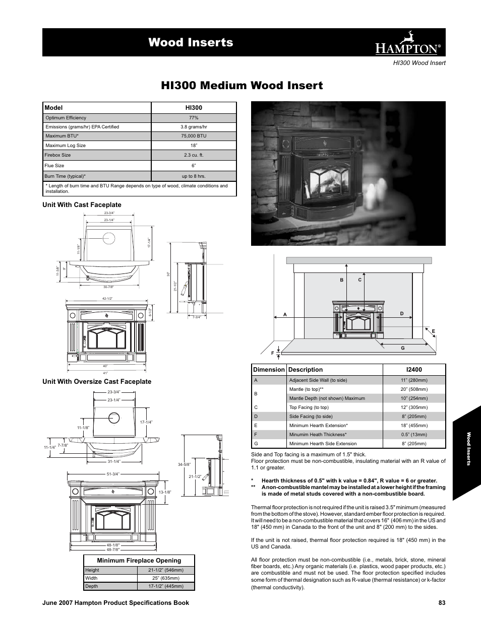 Regency HI300 User Manual | 1 page