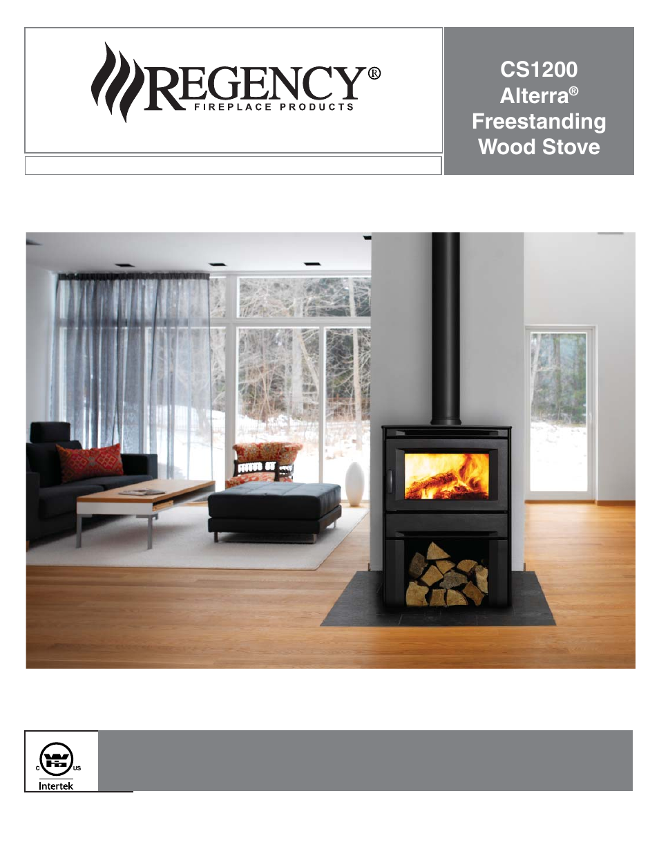 Regency ALTERRA CS1200 User Manual | 32 pages