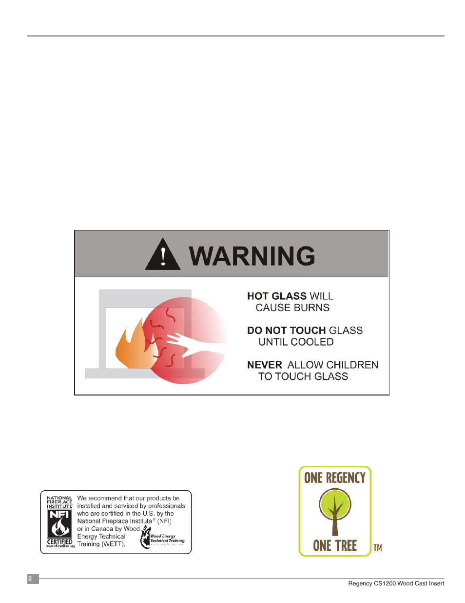 Regency ALTERRA CS1200 User Manual | Page 2 / 32