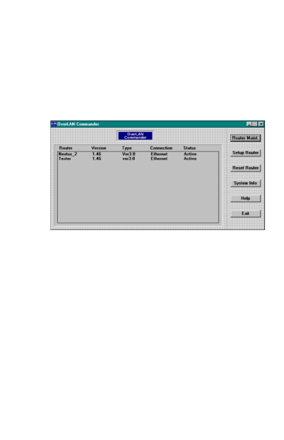 Overlan commander 16/ipx (windows 3.xx) | Ringdale ISDN User Manual | Page 157 / 165