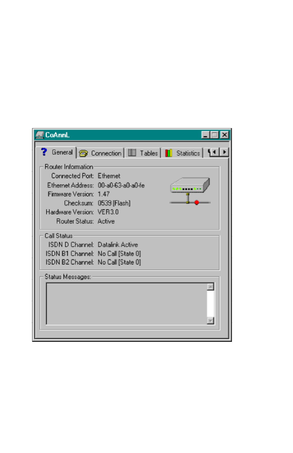 General tab | Ringdale ISDN User Manual | Page 24 / 165