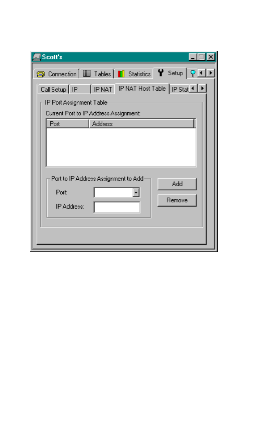 Ip nat host table tab | Ringdale ISDN User Manual | Page 56 / 165