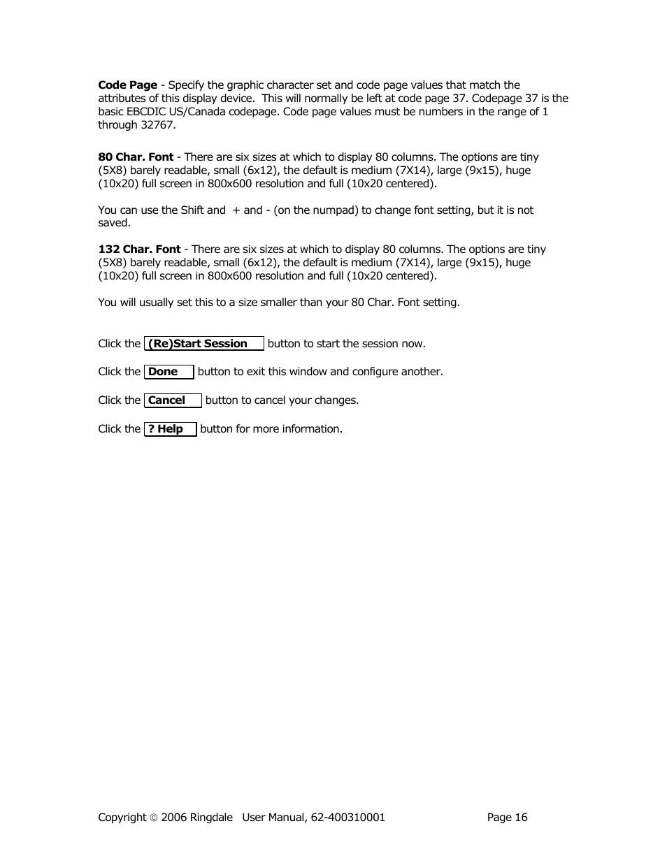 Ringdale Minit 5250E User Manual | Page 16 / 43