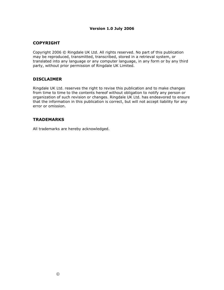Ringdale Fax Receiver MFR-200 User Manual | Page 2 / 28