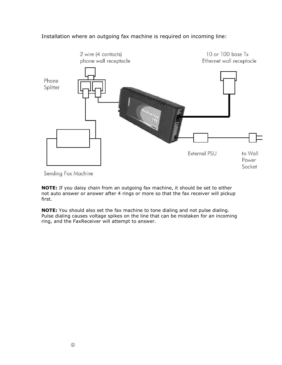 Ringdale Fax Receiver MFR-200 User Manual | Page 8 / 28