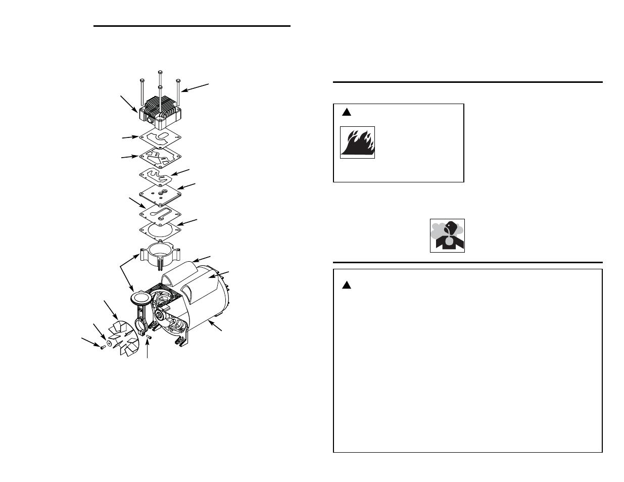 Repair parts, Avertissement, Danger | Rigid Industries RIDGID OF45175A User Manual | Page 20 / 36