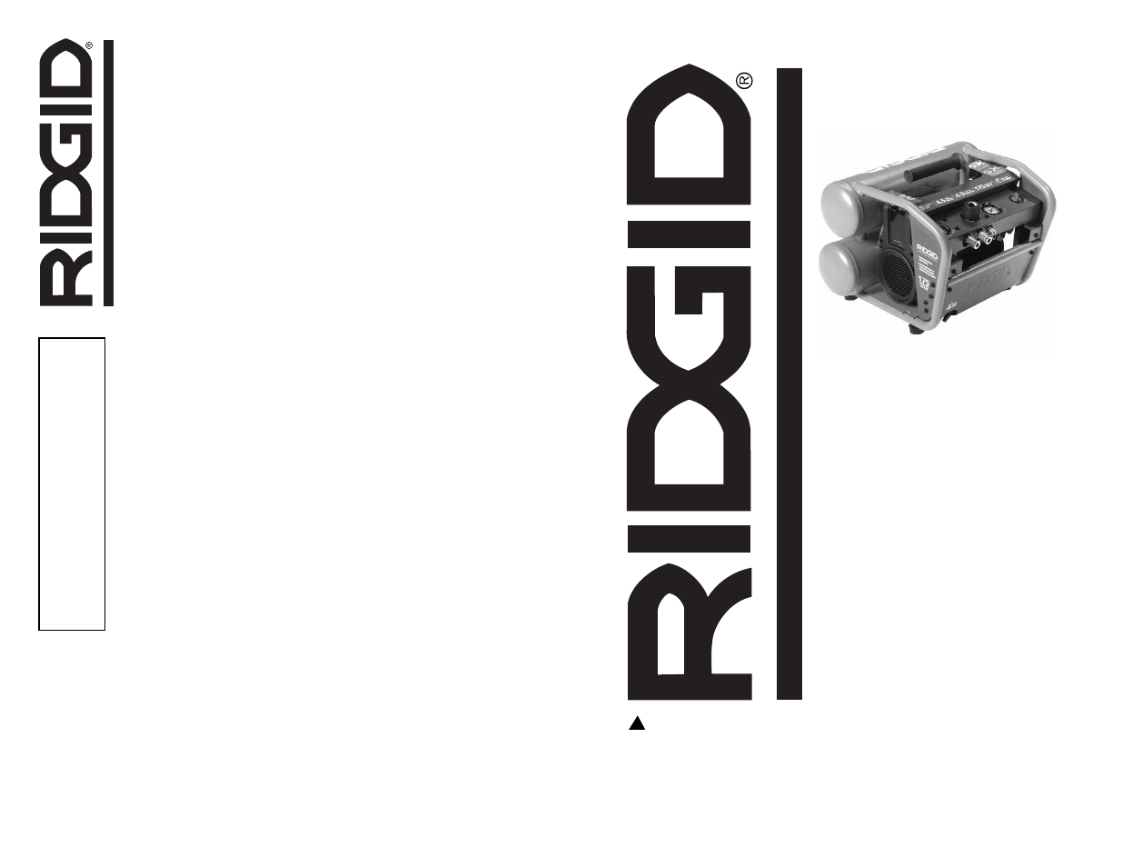 Compresseur d’air portatif à deux colonnes, Manuel d’opérateur, Avertissement | Rigid Industries RIDGID OF45175A User Manual | Page 24 / 36