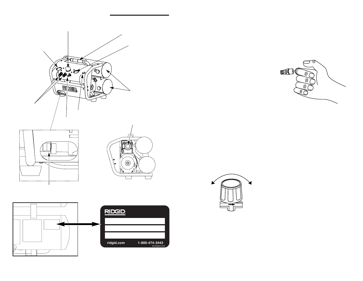 Conozca su compresor de aire | Rigid Industries RIDGID OF45175A User Manual | Page 36 / 36