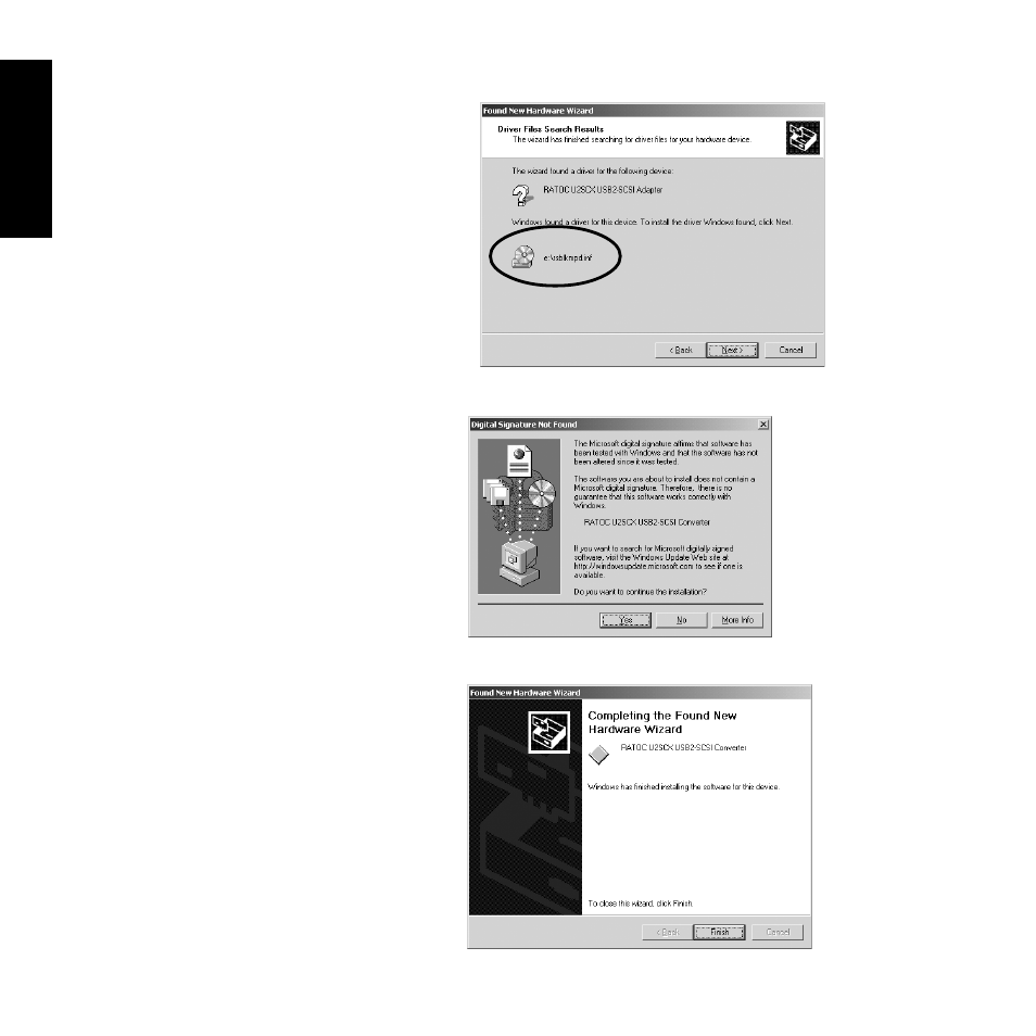 Ratoc Systems U2SCXU User Manual | Page 27 / 97
