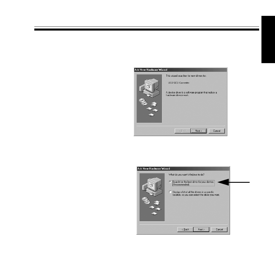6.installing on windows 98se | Ratoc Systems U2SCXU User Manual | Page 30 / 97