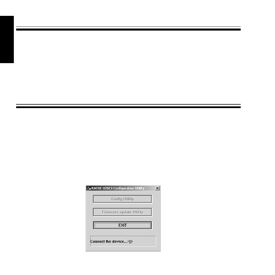 1.using utility on windows, 1-1.u2scxuty.exe utility | Ratoc Systems U2SCXU User Manual | Page 39 / 97