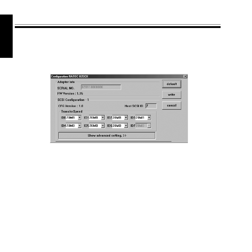 A.config utility | Ratoc Systems U2SCXU User Manual | Page 41 / 97