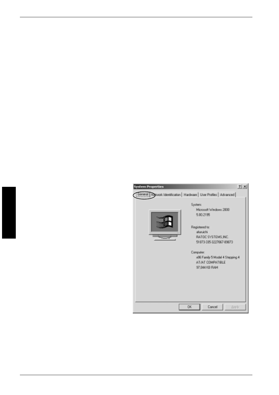 4. windows 2000 setup, 4-1. installing the cb31u on windows 2000 | Ratoc Systems CB31U User Manual | Page 26 / 104