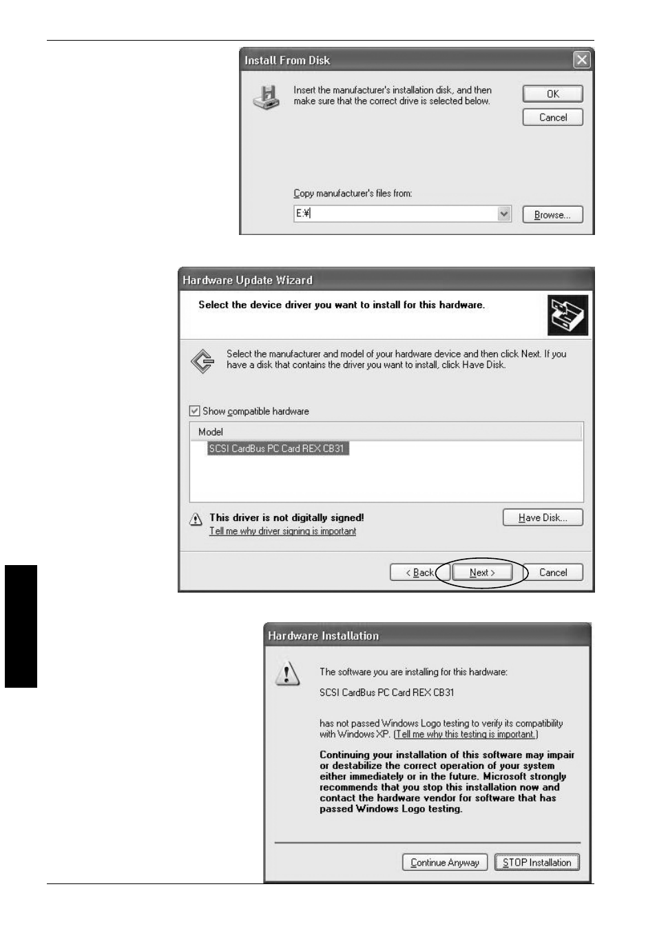 Ratoc Systems CB31U User Manual | Page 44 / 104
