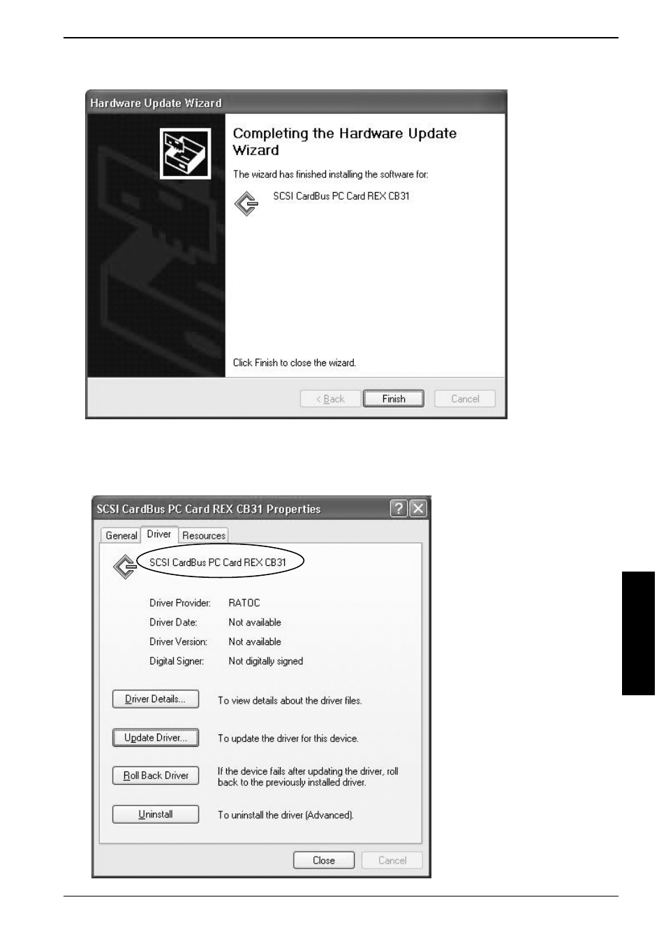 Ratoc Systems CB31U User Manual | Page 45 / 104
