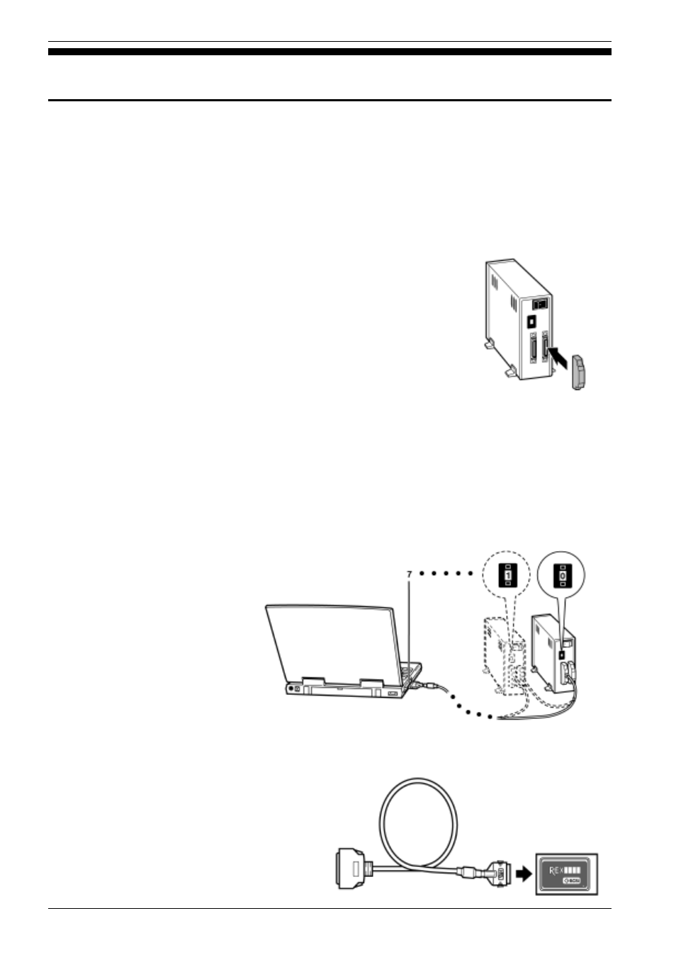 Using scsi devices, 1. connecting the scsi device | Ratoc Systems CB31U User Manual | Page 50 / 104