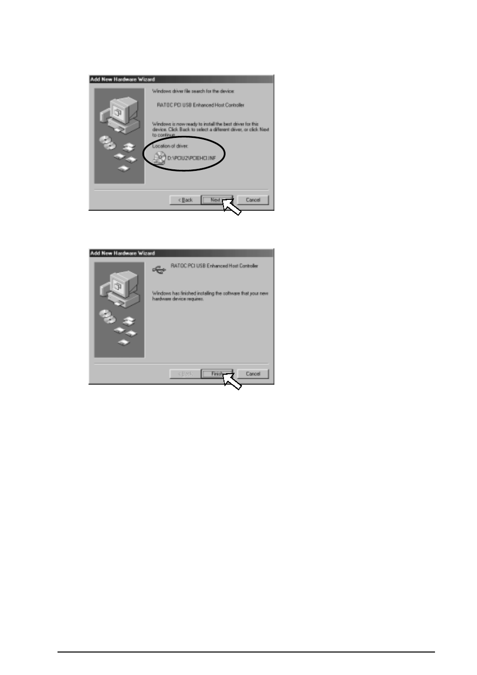 Ratoc Systems PCIU2 User Manual | Page 9 / 19