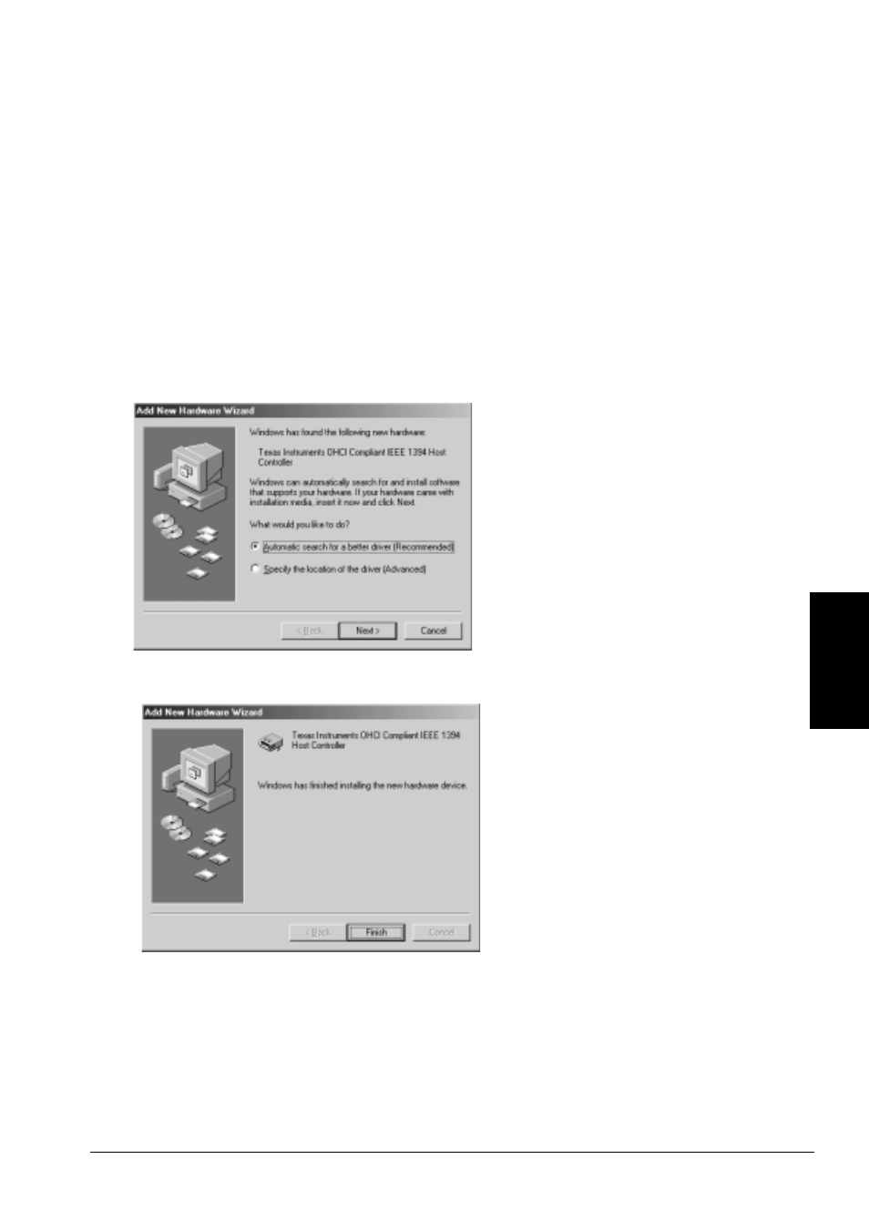 2-3.windows me installation | Ratoc Systems CBFW3 User Manual | Page 19 / 90