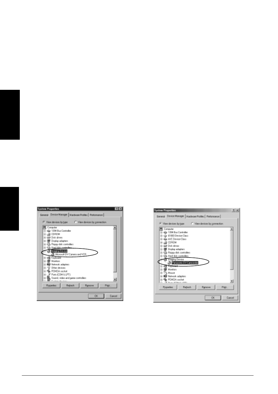 3-1.windows 98 se/windows me dv driver setup | Ratoc Systems CBFW3 User Manual | Page 22 / 90