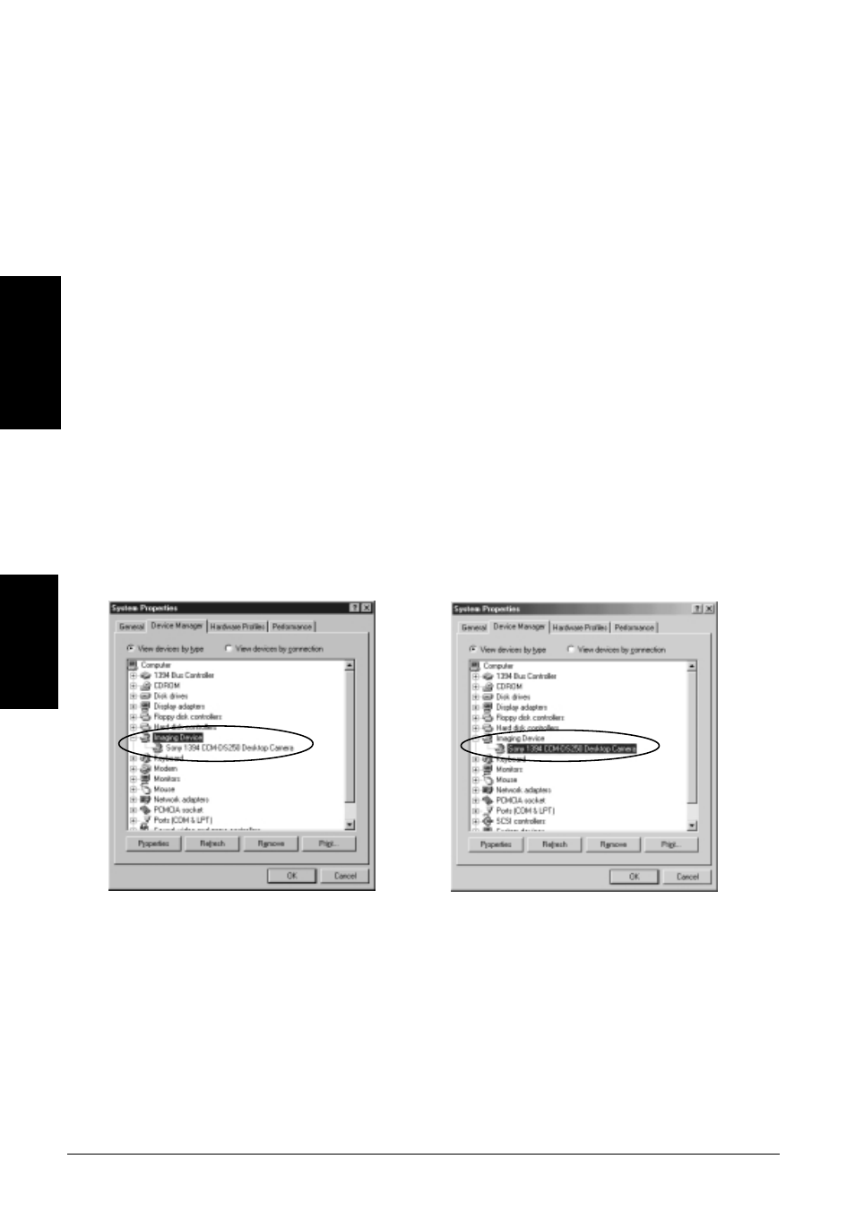 4-1.windows 98se/windows me ccd camera setup | Ratoc Systems CBFW3 User Manual | Page 26 / 90