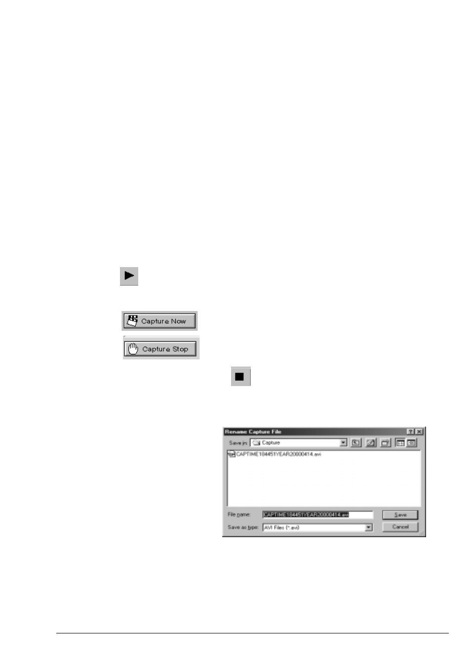4.capturing a video from a dvcam in camera mode | Ratoc Systems CBFW3 User Manual | Page 43 / 90