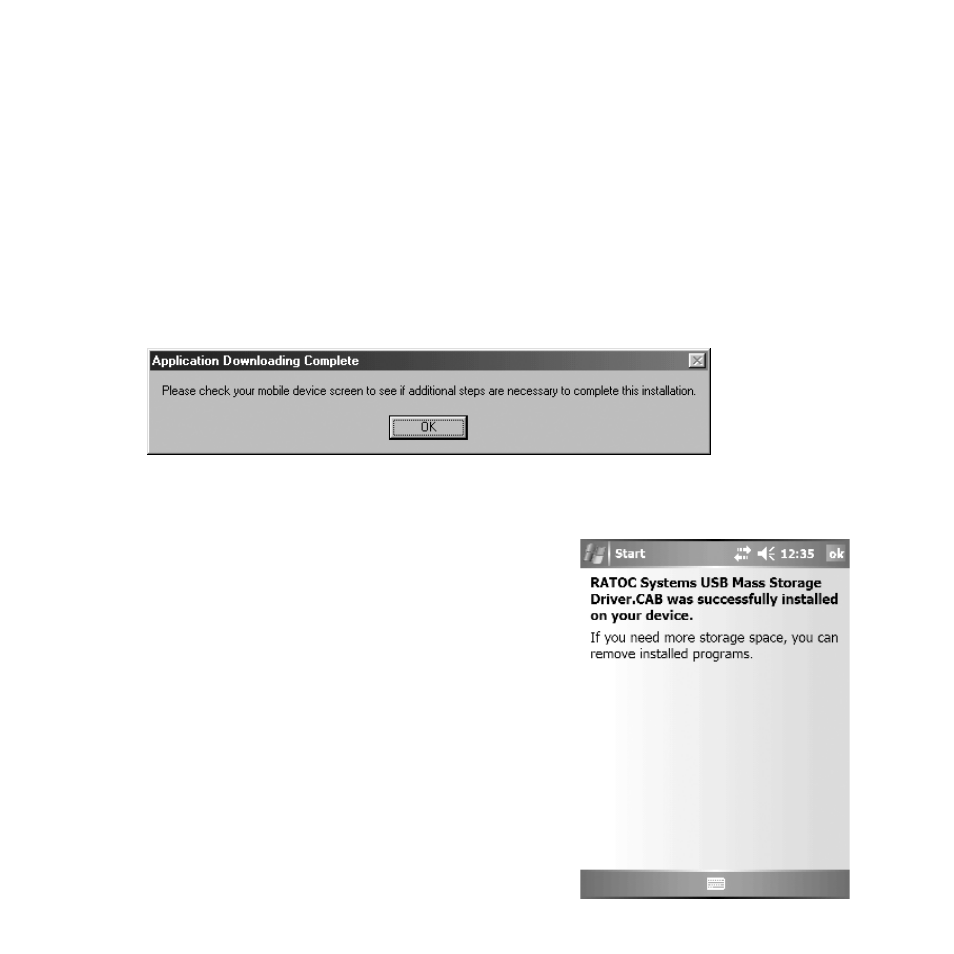 5. cfu2 mass storage driver set up | Ratoc Systems CFU2 User Manual | Page 11 / 16