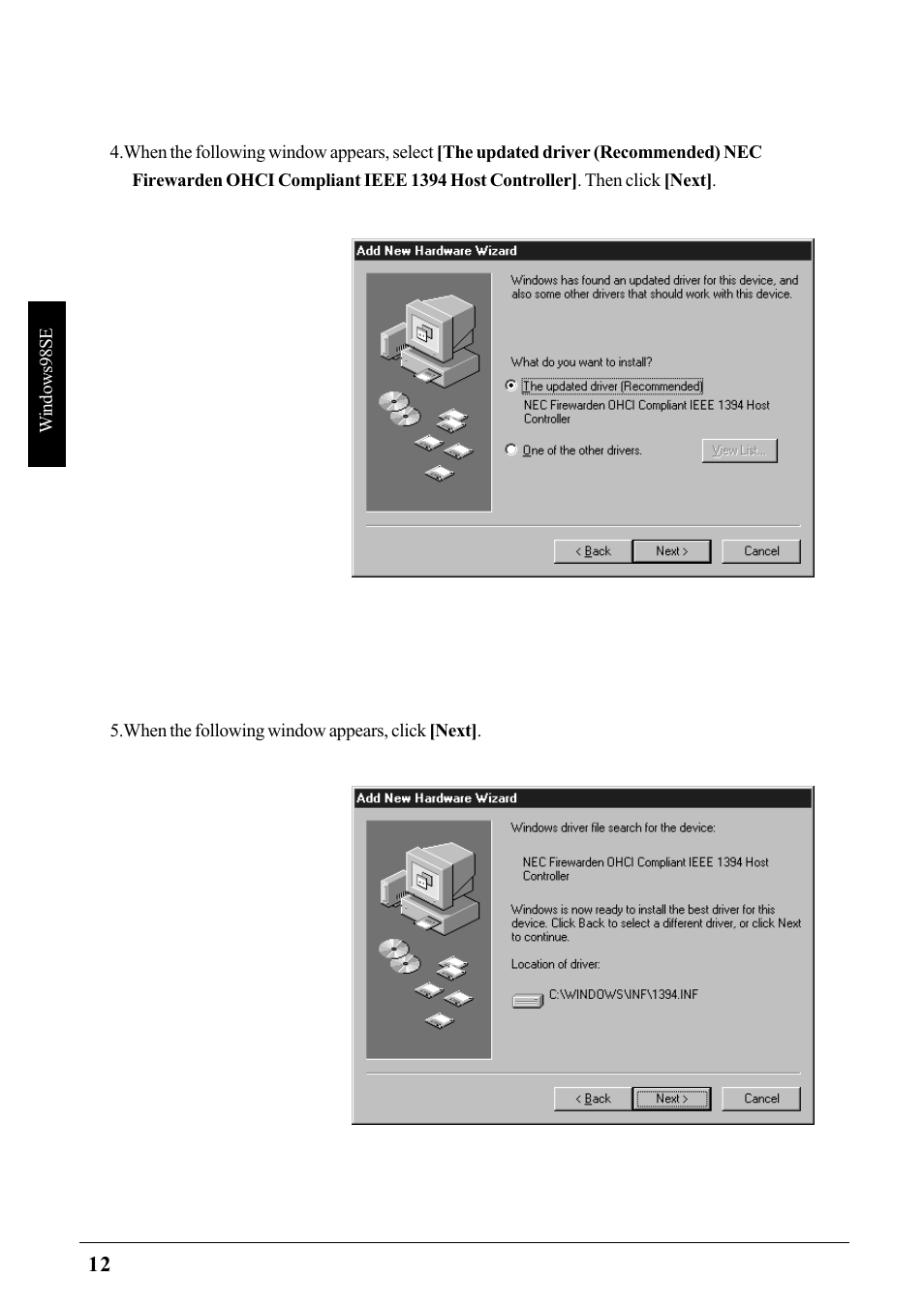 Ratoc Systems PCIFW1U User Manual | Page 15 / 92