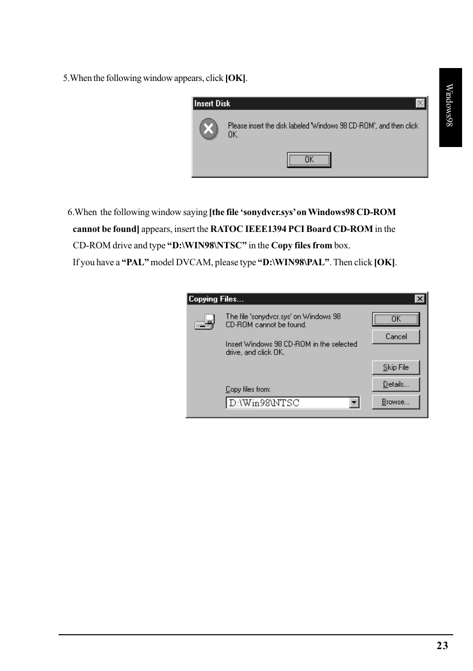 Ratoc Systems PCIFW1U User Manual | Page 26 / 92