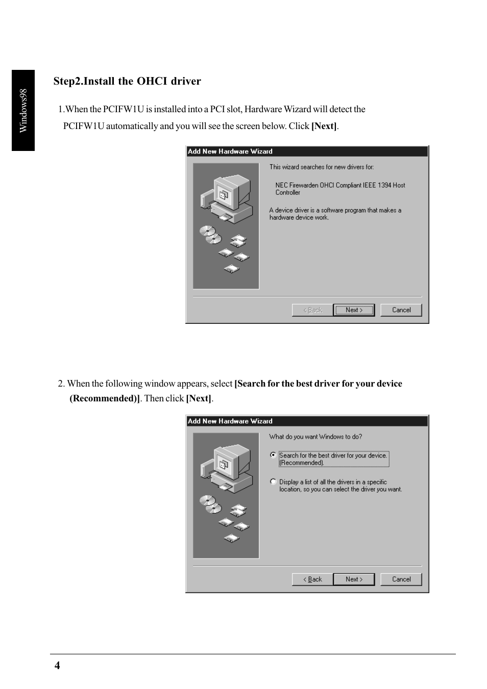 Ratoc Systems PCIFW1U User Manual | Page 7 / 92