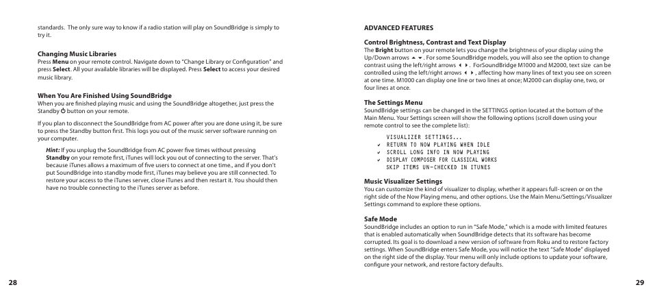 Roku SoundBridge User Manual | Page 16 / 31
